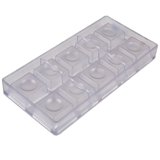 Base for Spheres Chocolate Mold, 10 Forms
