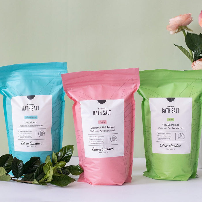 Detox- Grapefruit Pink Pepper Bath Salt- 5 Pounds