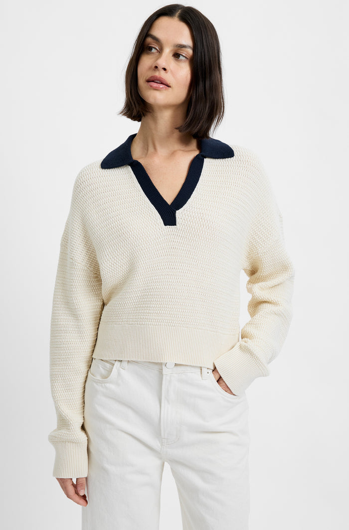Mozart Contrast Texture Knit