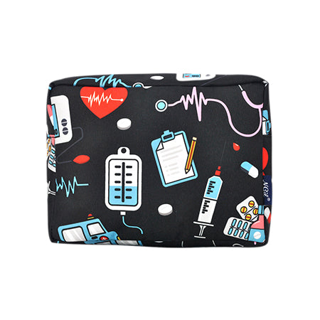 nurse cosmetic pouch, RN nurse makeup bag, doctor travel pouch, pediatrician toiletry bag, NGIL nurse gift, canvas nurse bag, cosmetic pouch for nurses, medical travel bag, nurse essentials bag, nurse zip pouch, nurse organizer pouch, toiletry bag for doctors, RN nurse accessory bag, hospital worker pouch, healthcare travel bag, nurse overnight pouch, nurse appreciation gift, medical gift pouch, compact nurse bag, travel pouch for healthcare workers