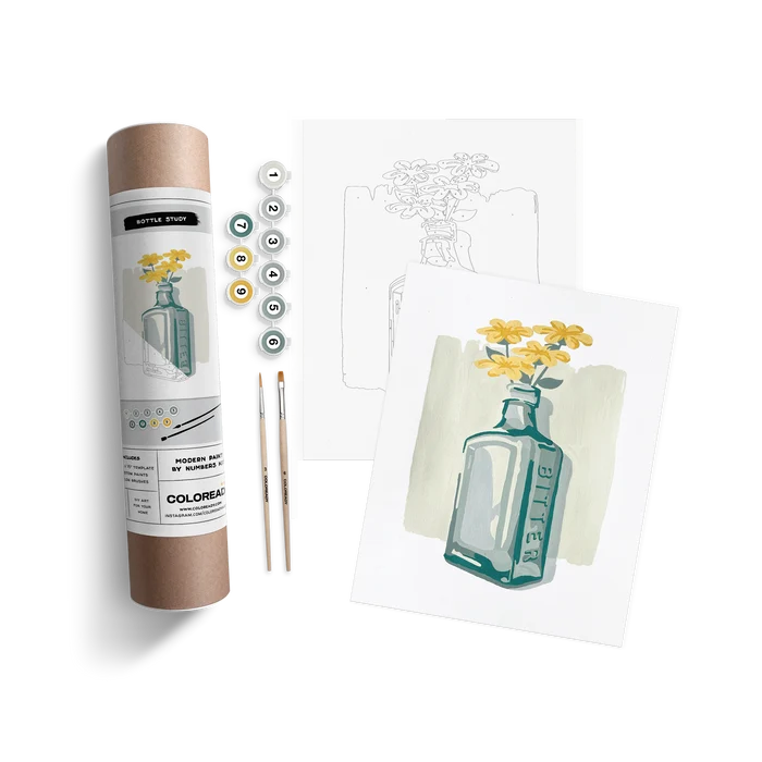 Bottle Study / 12"x16"