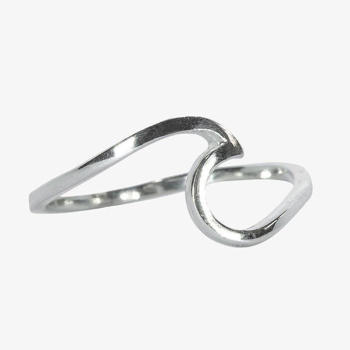 PuraVida Silver Wave Ring size 6