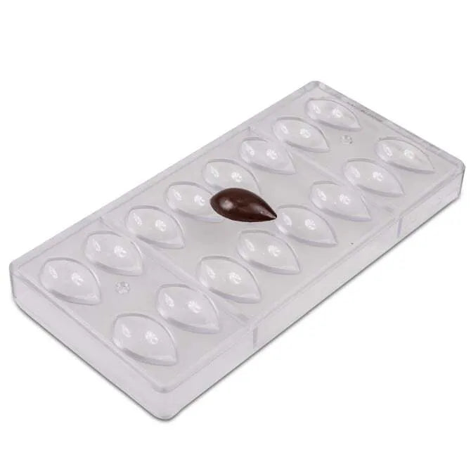 Quenelle Chocolate Mold, 16 Forms