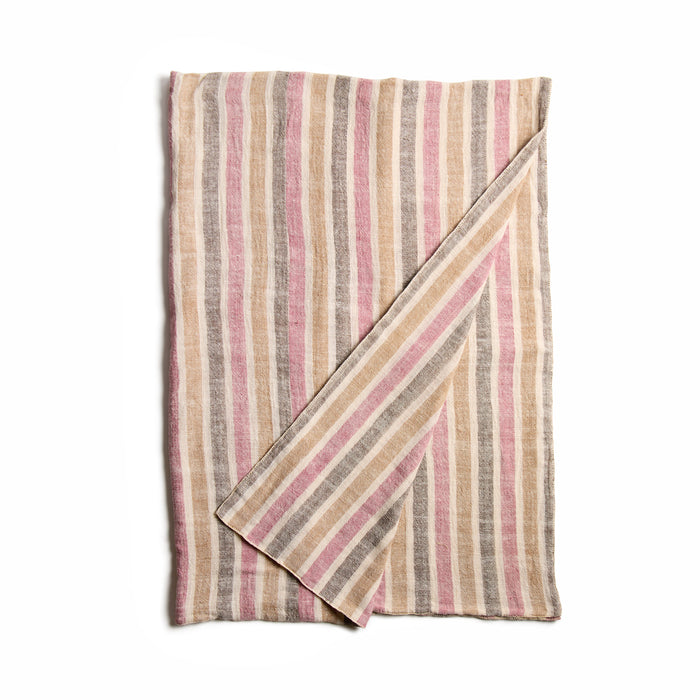 Summer Blanket No. 2 in Rust Stripes