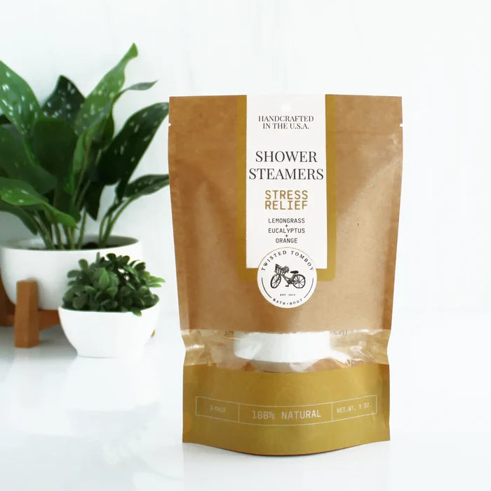 Twisted Tomboy Shower Steamer: Stress Relief (3 Pack)