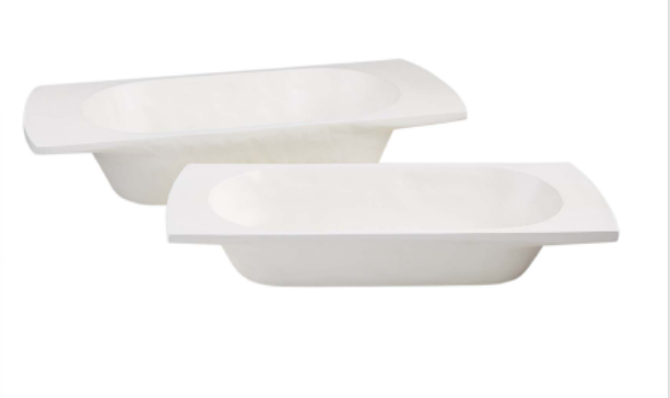 White Dough Bowl