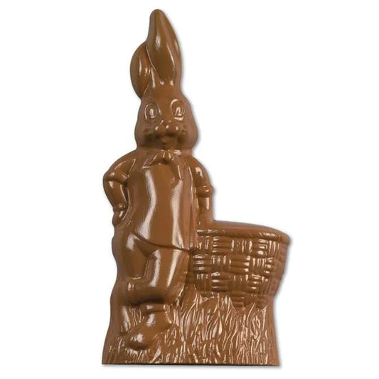 13.5 inch Rabbit W/Basket - 2 pc Mold