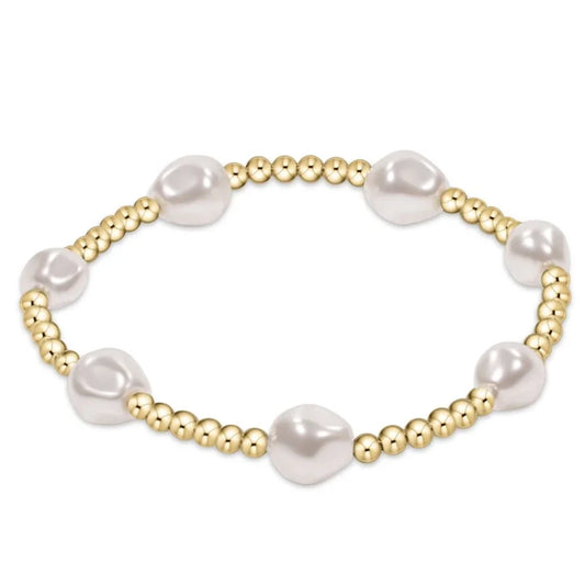 Admire Gold 3mm Bead Bracelet