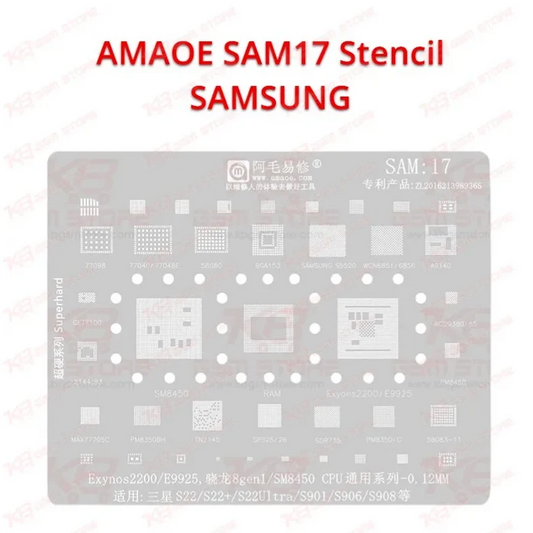 AMAOE SAM17 Stencil SAMSUNG