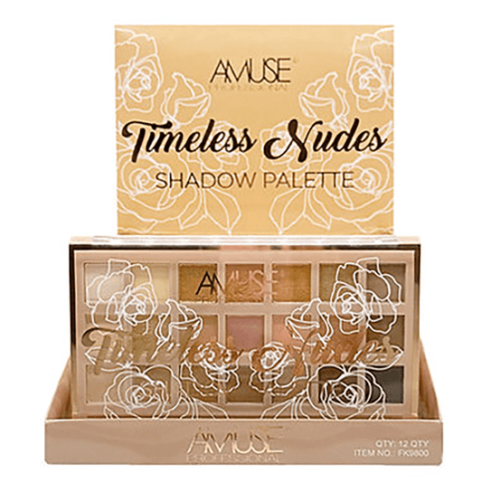 Amuse - Timeless Nude Shadow Palette - TRUECOLOR WHOLESALE