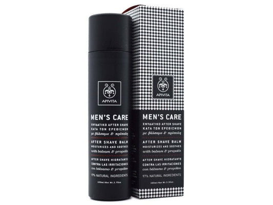 Apivita After Shave Balm Men's Care χωρίς Οινόπνευμα με Αλόη 100ml