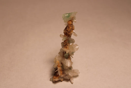 Apophyllite w/ Stilbite and Heulandite