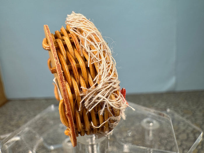 Artisan Handmade Decorated Beach Shells Basket