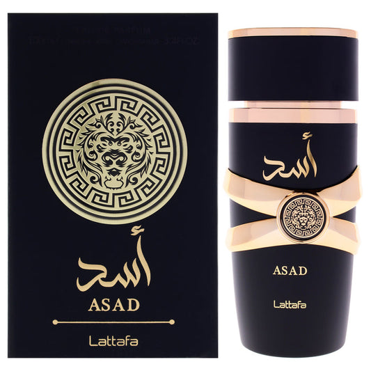 Asad by Lattafa for Men - 3.4 oz EDP Spray