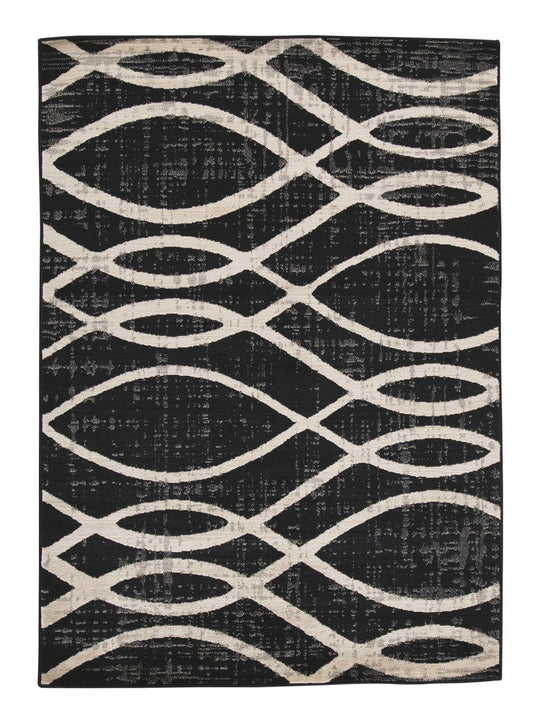 Avi R402022 GrayWhite Medium Rug