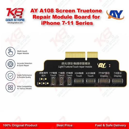AY A108 Screen Truetone Repair Module Board for iPhone 7-11 Series