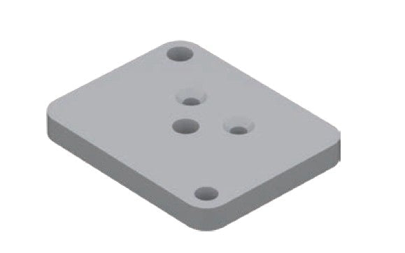 Base plate set (for side frame) - Image 1