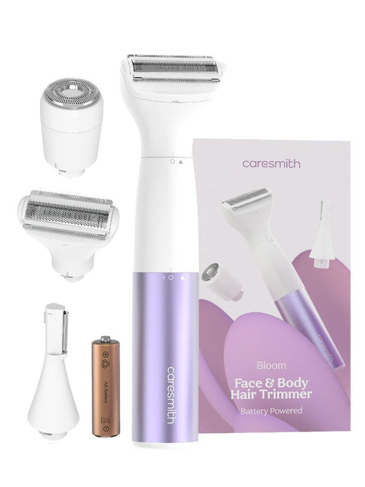 Bloom - 4 in 1 Face & Body Hair Trimmer (Battery Powered)
