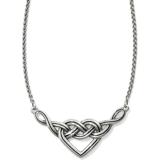 Brighton -  Interlok V Heart Necklace