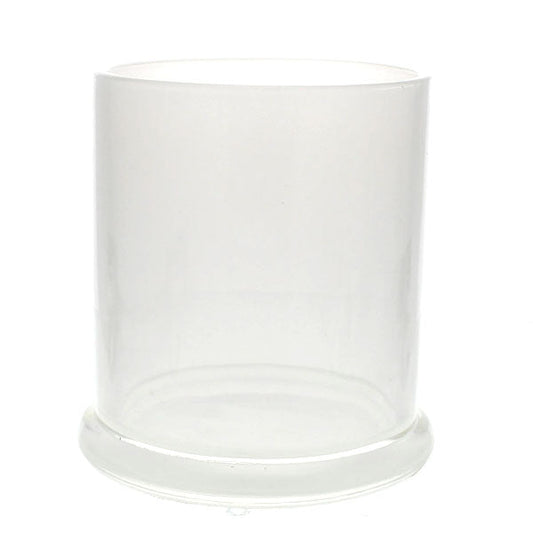 Candela Metro Jars - Opaque White - No Lid - X-Large