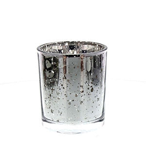 Candela Tumblers - Silver Sparkle - Medium