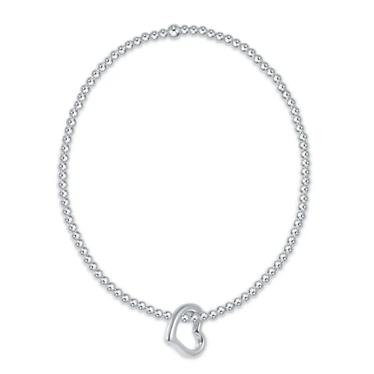 Classic Bead bracelet - Love Sterling Charm