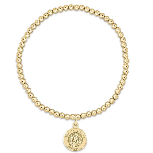 Classic Bracelet - Protection Gold Disc