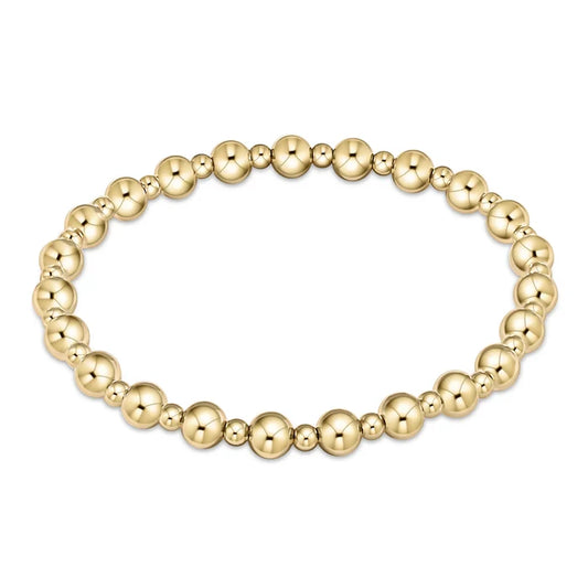 Classic Grateful Pattern 5mm Bead Bracelet