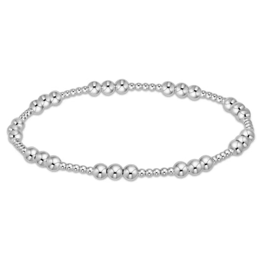 Classic Joy Pattern 4mm Bead Bracelet