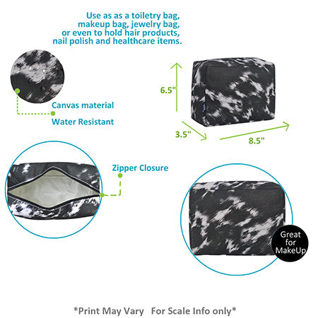!!!Cow Couture NGIL Large Cosmetic Travel Pouch
