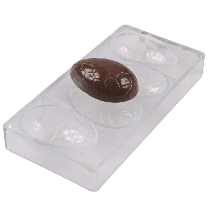 Crackle Egg Chocolate Mold, 4 Cavities makes 2 Forms