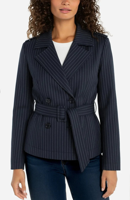 Cropped Trench Jacket