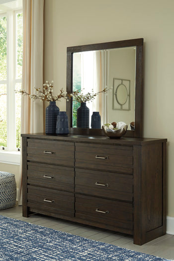 Darbry B574-36 Brown Bedroom Mirror
