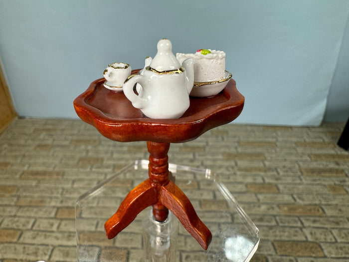 Decorated Tea Table Reutter Porcelain Germany