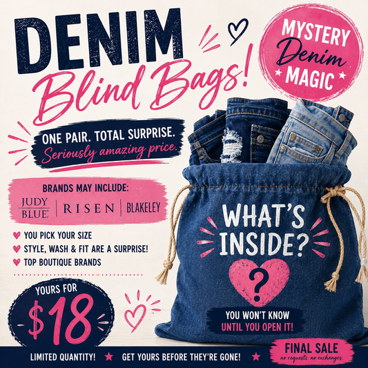 Denim Blind Bags - FINAL SALE