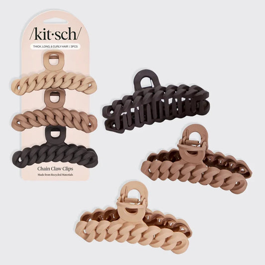 Eco-Friendly Chain Claw Clip 3pc Set