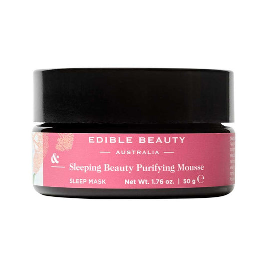 Edible Beauty Australia & Sleeping Beauty Purifying Mousse - Sleep Mask - 50g - L'Organic