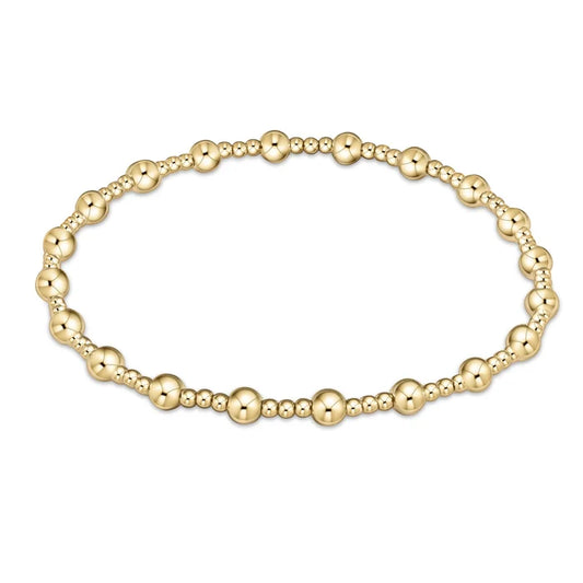 eNewton Extends - Classic Sincerity Pattern 4mm Bead Bracelet