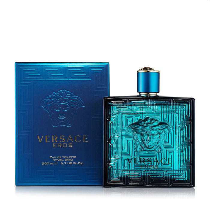 Versace Eros For Men Eau De Toilette 6.7 oz.