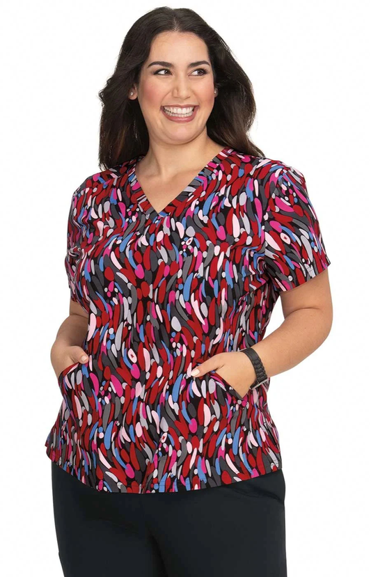 Filipina Mujer Koi French Bull Estampada Mod. Doll Twist