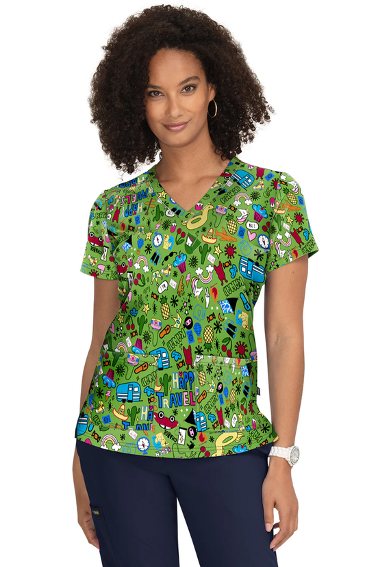Filipina Mujer Koi French Bull Estampada Mod. Lulu Happy Trail