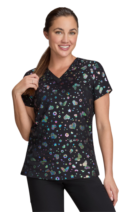 Filipina Mujer Koi Lite Mod. Velora Iridescent Light Bright Black
