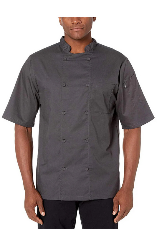 Filipina Unisex Chef Code Mod. Cool Breeze Espalda Ventilada Heather Charcoal