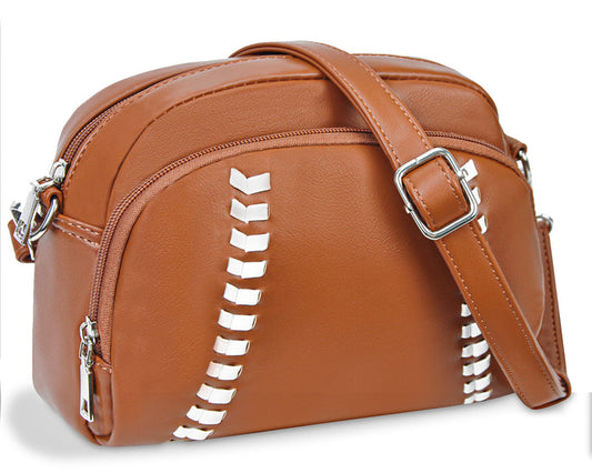 Football NGIL Faux Leather Crossbody Bag