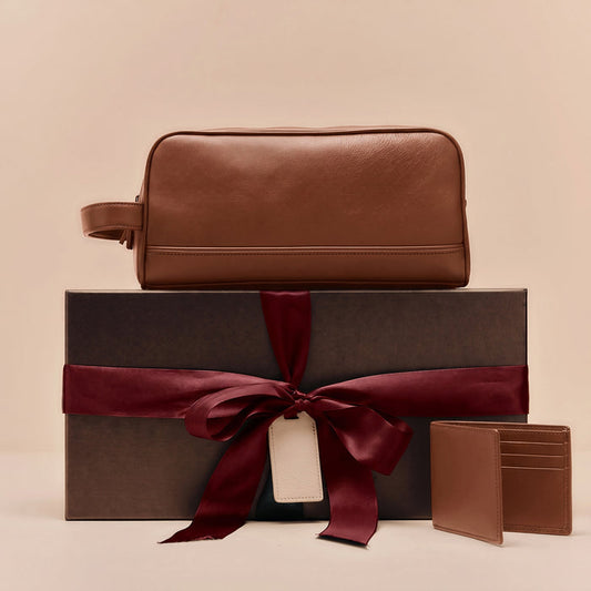 For Him Gift Set Cognac