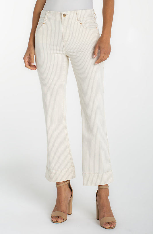 Gia Glider Crop Flare w/ Wide Hem 27' Ins