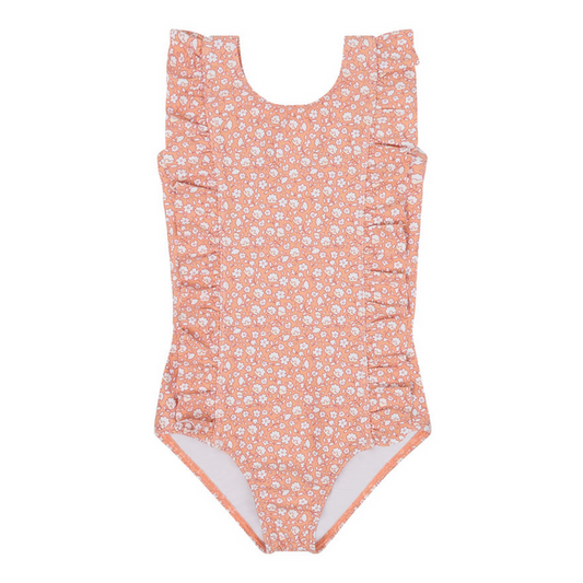girls melone floral ruffle one piece