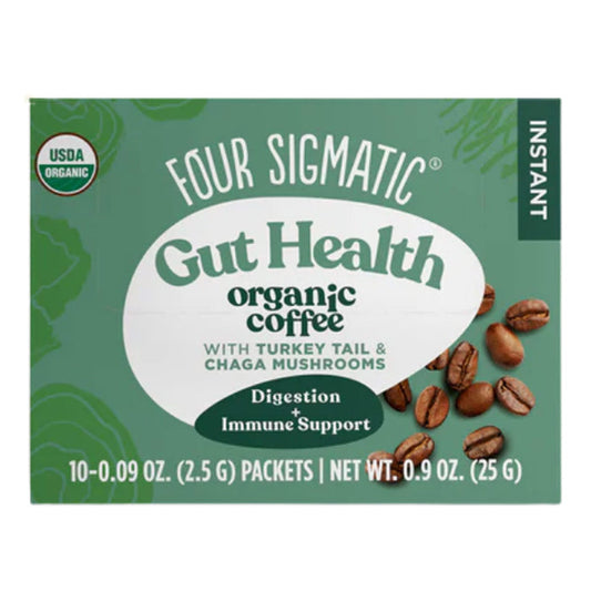 Four Sigmatic Gut Health Organic Coffee with Turkey Tail & Chaga Mushrooms_1