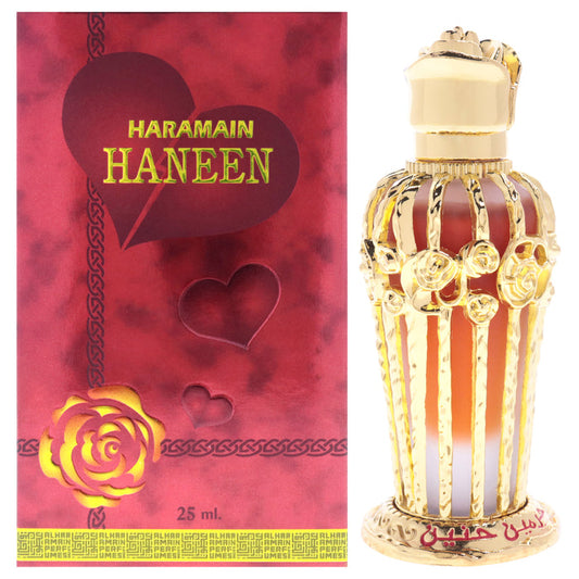 Haneen by Al Haramain for Unisex - 0.84 oz Concentrated Perfume Oil