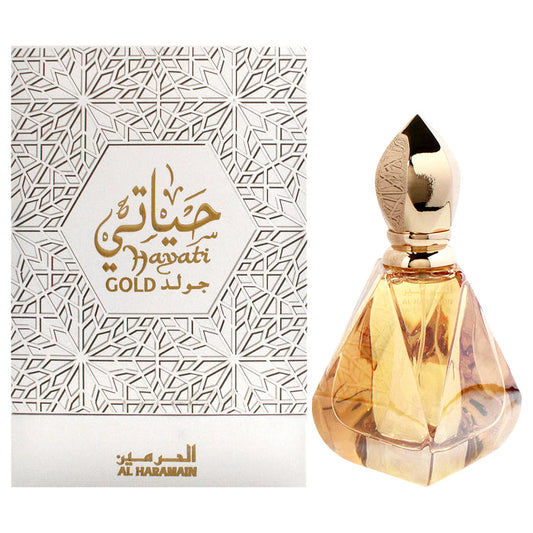 Hayati Gold by Al Haramain for Unisex - 3.33 oz EDP Spray